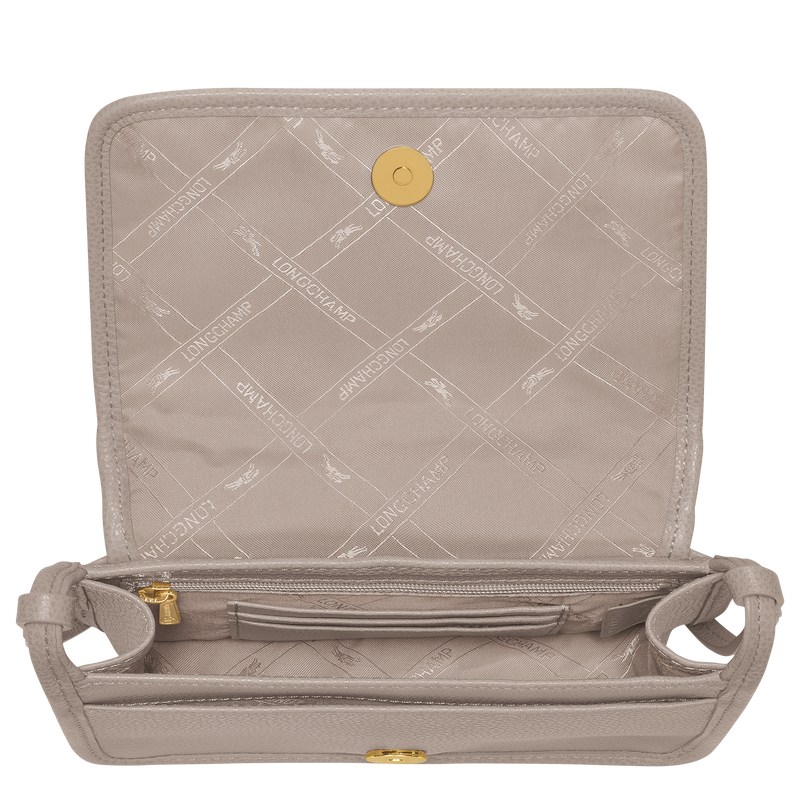 Longchamp Le Foulonné Xs Clutch Turtledove | 2586VUHLY