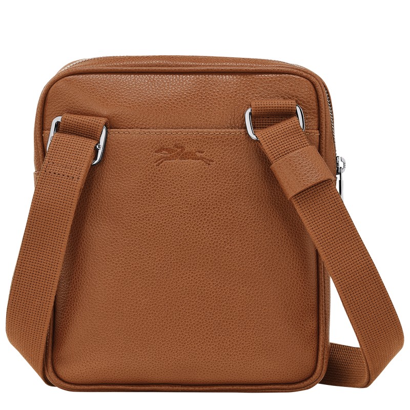 Longchamp Le Foulonné Xs Crossbody Bag Caramel | 9173DUGKY