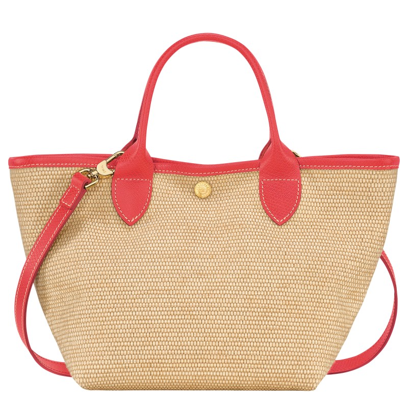 Longchamp Le Panier Pliage S Basket Bag Strawberry | 1426JOERU