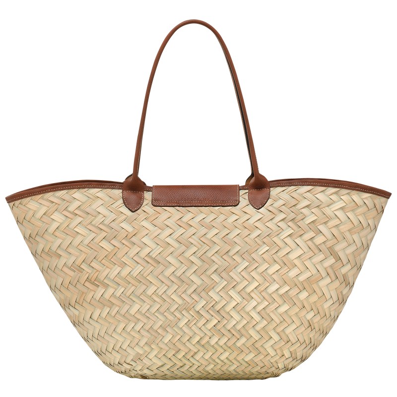 Longchamp Le Panier Pliage Xl Basket Bag Braun | 7540XMCZW