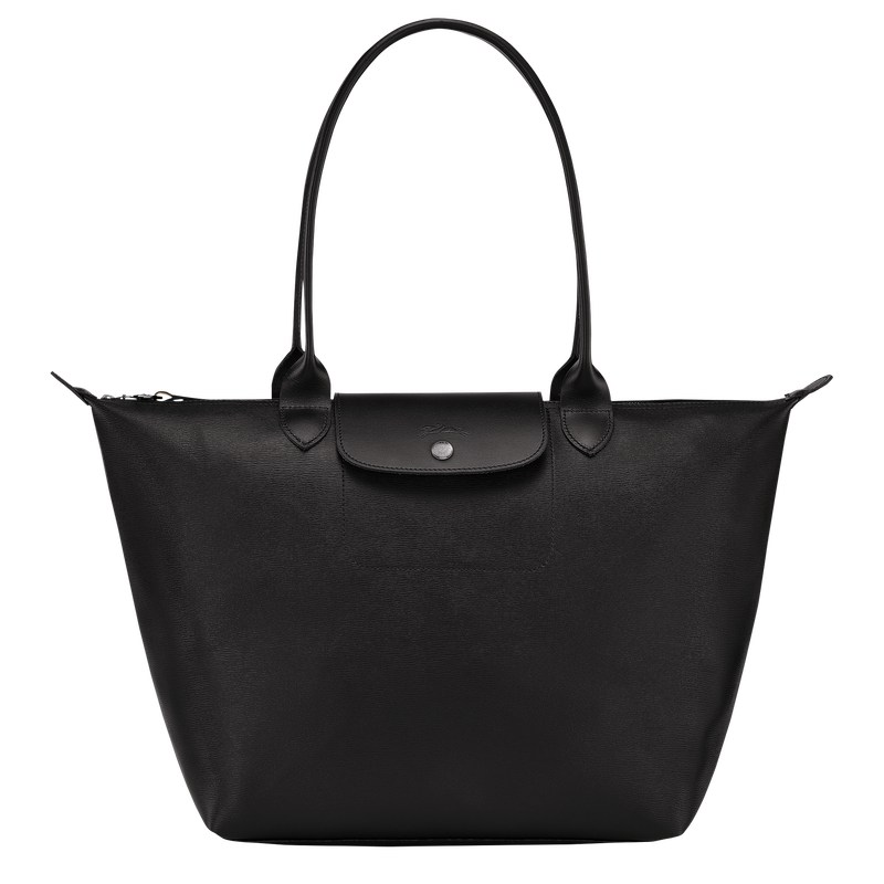 Longchamp Le Pliage City L Tote Bag Schwarz | 5073CXMDE