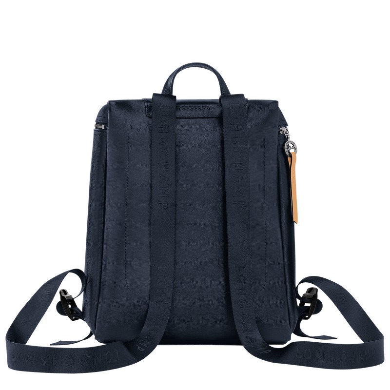 Longchamp Le Pliage City M Backpack Navy | 9320LVCZT