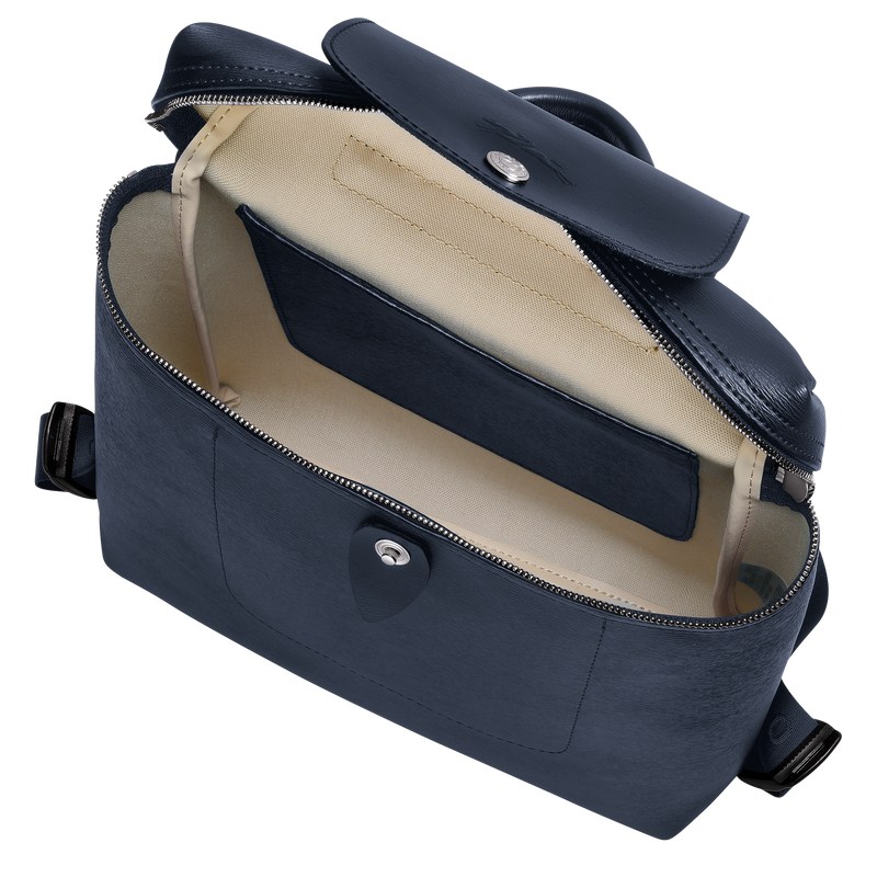 Longchamp Le Pliage City M Backpack Navy | 1465NWKTF