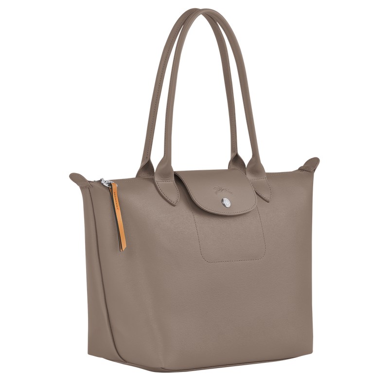 Longchamp Le Pliage City M Tote Bag Taupe | 8275JENUX