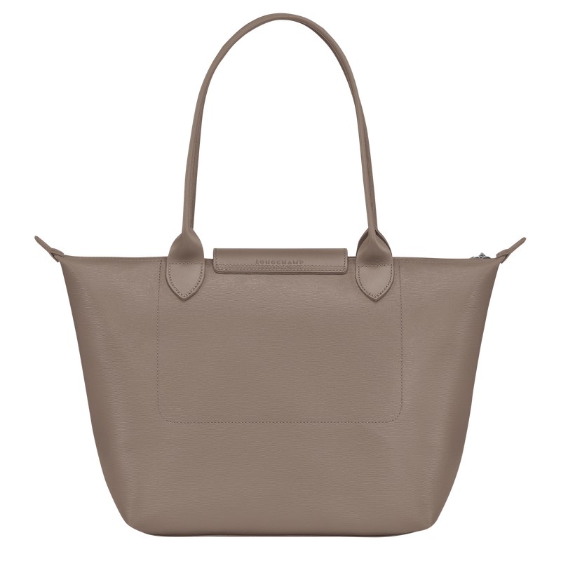 Longchamp Le Pliage City M Tote Bag Taupe | 8275JENUX