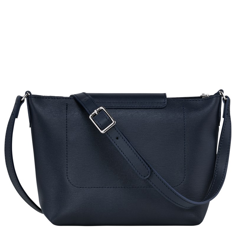 Longchamp Le Pliage City Xs Crossbody Bag Navy | 5178RKGUO