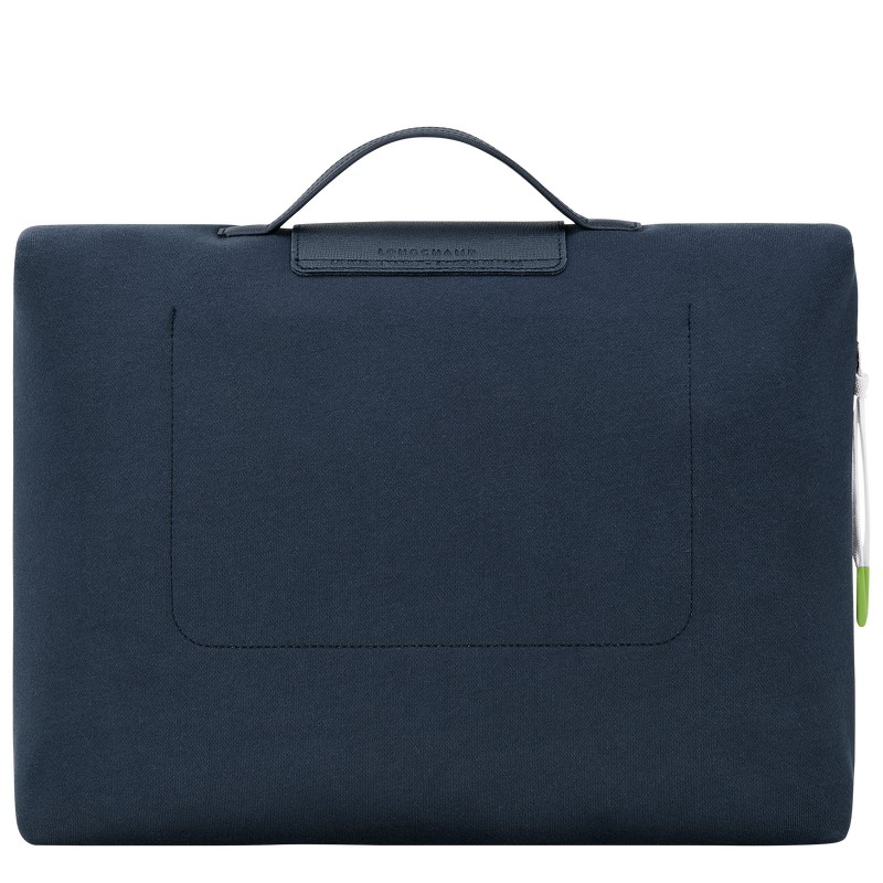 Longchamp Le Pliage Collection Briefcase Navy | 8506VMZDU