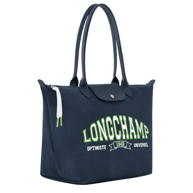 Longchamp Le Pliage Collection L Tote Bag Navy | 2350DFCHJ