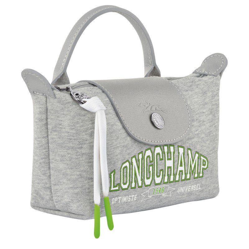 Longchamp Le Pliage Collection Pouch Grau | 0682HDEOY