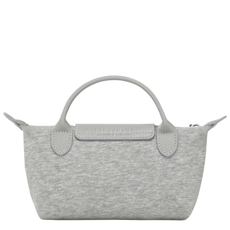 Longchamp Le Pliage Collection Pouch Grau | 0682HDEOY