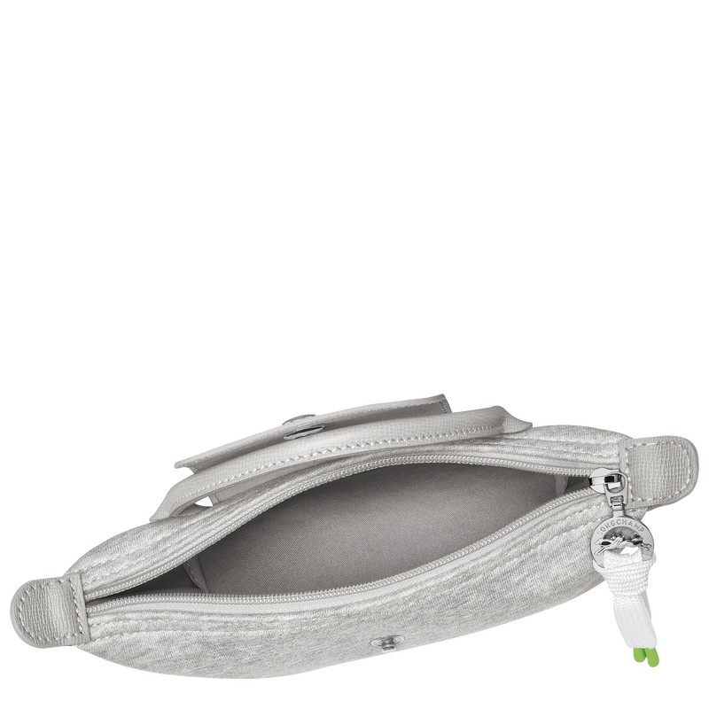 Longchamp Le Pliage Collection Pouch Grau | 0682HDEOY