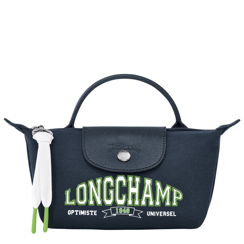 Longchamp Le Pliage Collection Pouch Navy | 5861QYOXZ