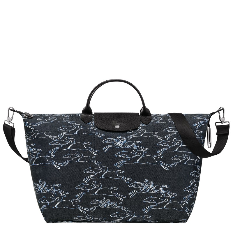 Longchamp Le Pliage Collection Travel Bag Navy | 8452ZWLCD