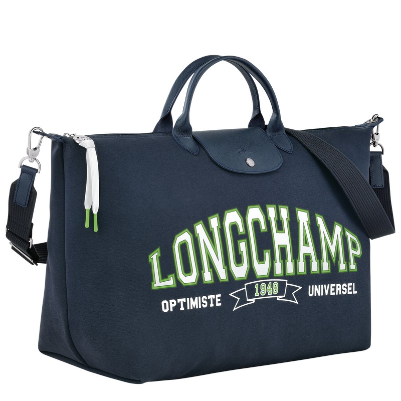 Longchamp Le Pliage Collection Travel Bag Navy | 5267SAXOL