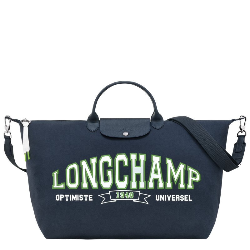 Longchamp Le Pliage Collection Travel Bag Navy | 5267SAXOL