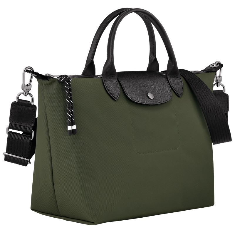 Longchamp Le Pliage Energy L Handbag Khaki | 1832ZTIMD