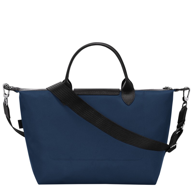 Longchamp Le Pliage Energy L Handbag Navy | 2015MQYUC