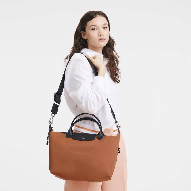 Longchamp Le Pliage Energy L Handbag Sienna | 9025KOWVS