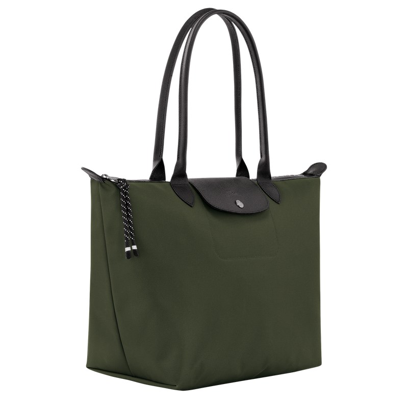 Longchamp Le Pliage Energy L Tote Bag Khaki | 6897LNTAI