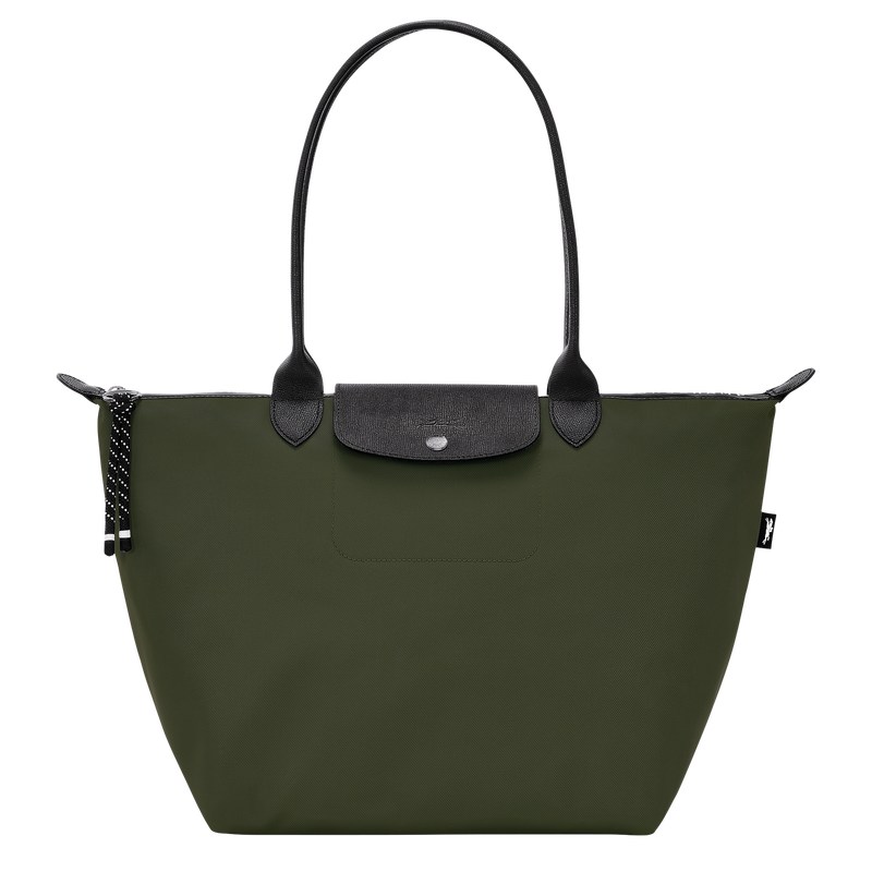 Longchamp Le Pliage Energy L Tote Bag Khaki | 6897LNTAI