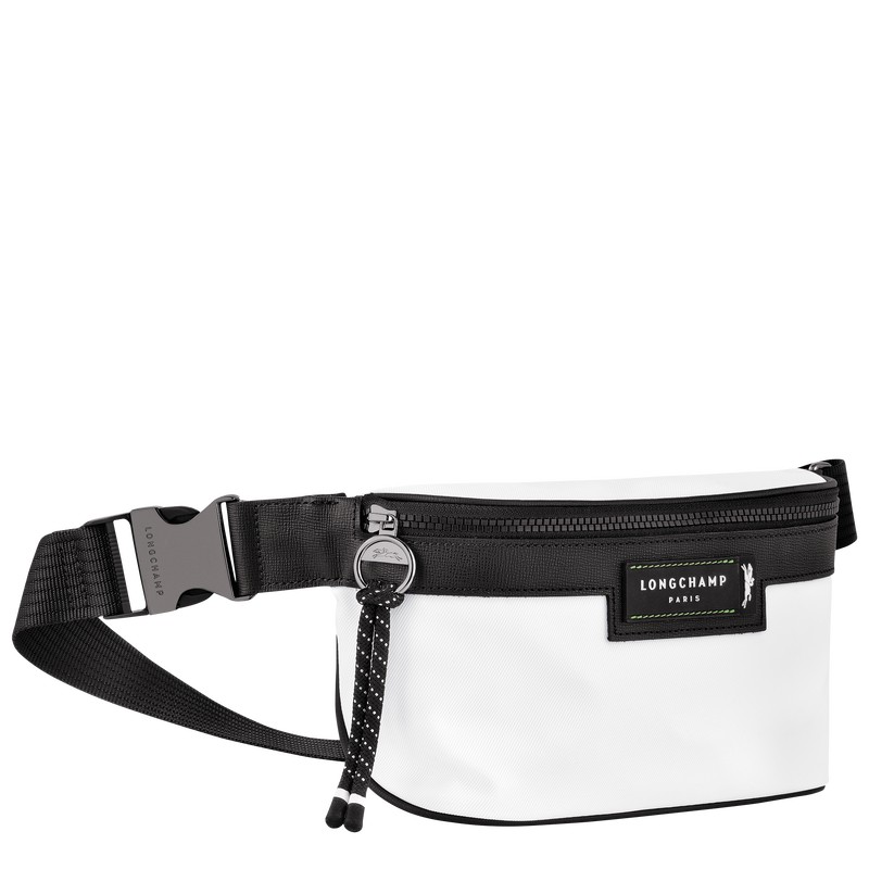 Longchamp Le Pliage Energy M Belt Bag Weiß | 6283KDPFN