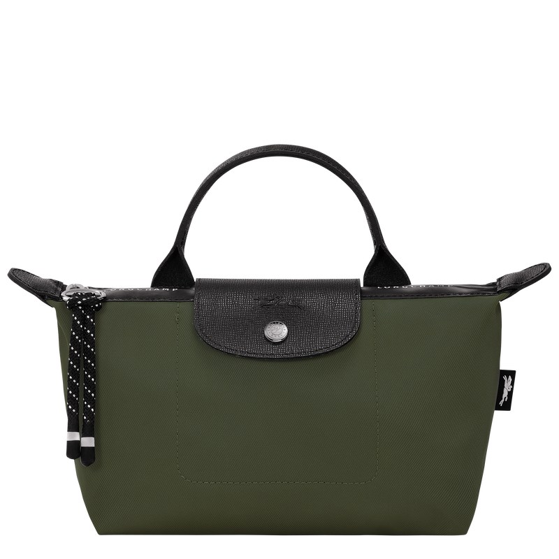 Longchamp Le Pliage Energy Pouch Khaki | 9476WSOFD