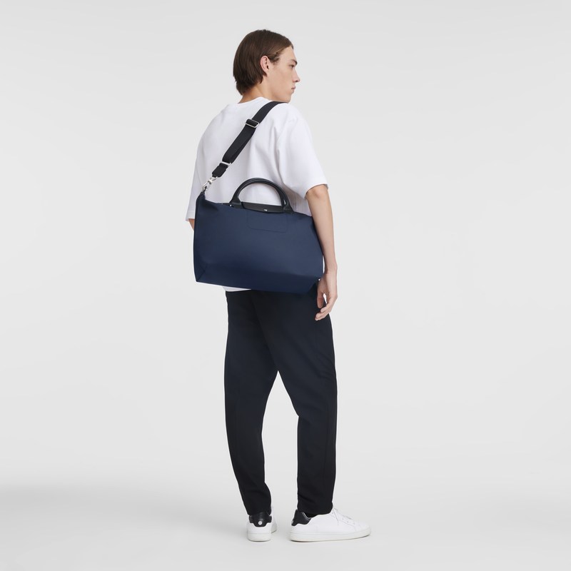 Longchamp Le Pliage Energy Xl Handbag Navy | 3812BVFPX