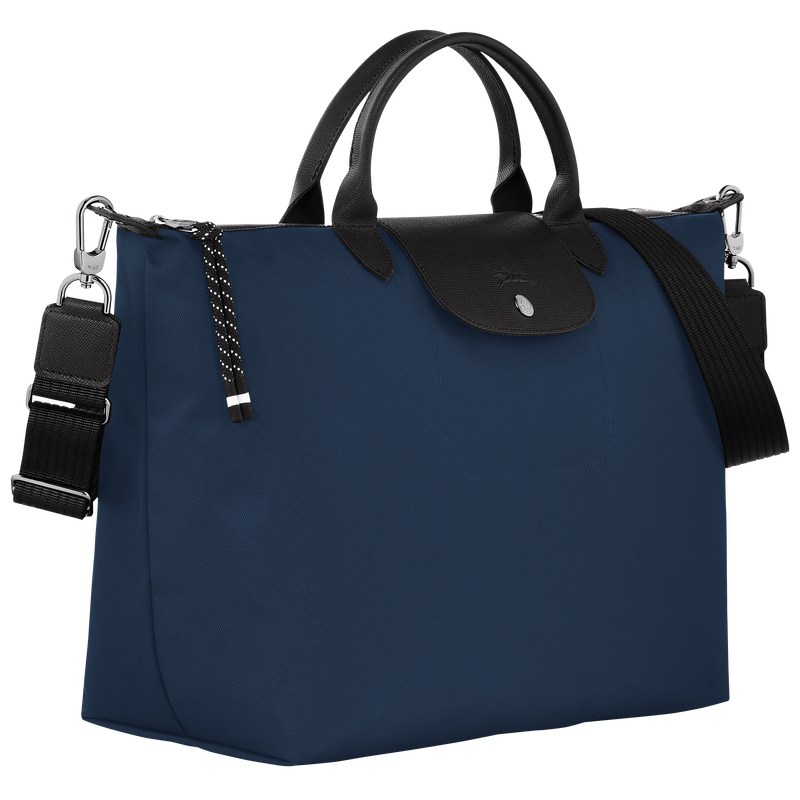 Longchamp Le Pliage Energy Xl Handbag Navy | 3812BVFPX