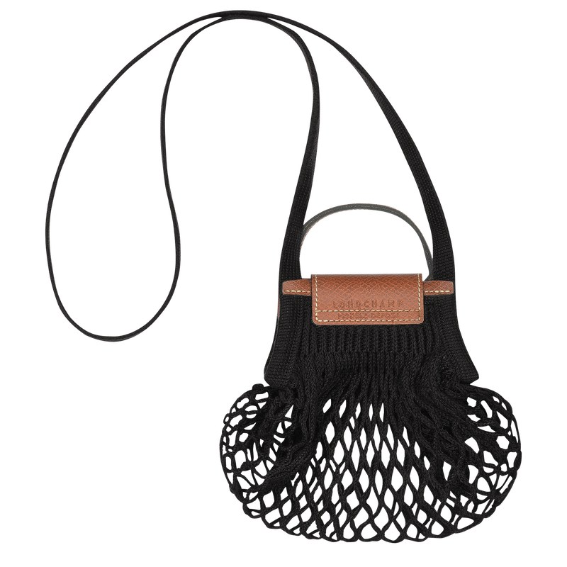 Longchamp Le Pliage Filet Xs Mesh Bag Schwarz | 8276SODLF