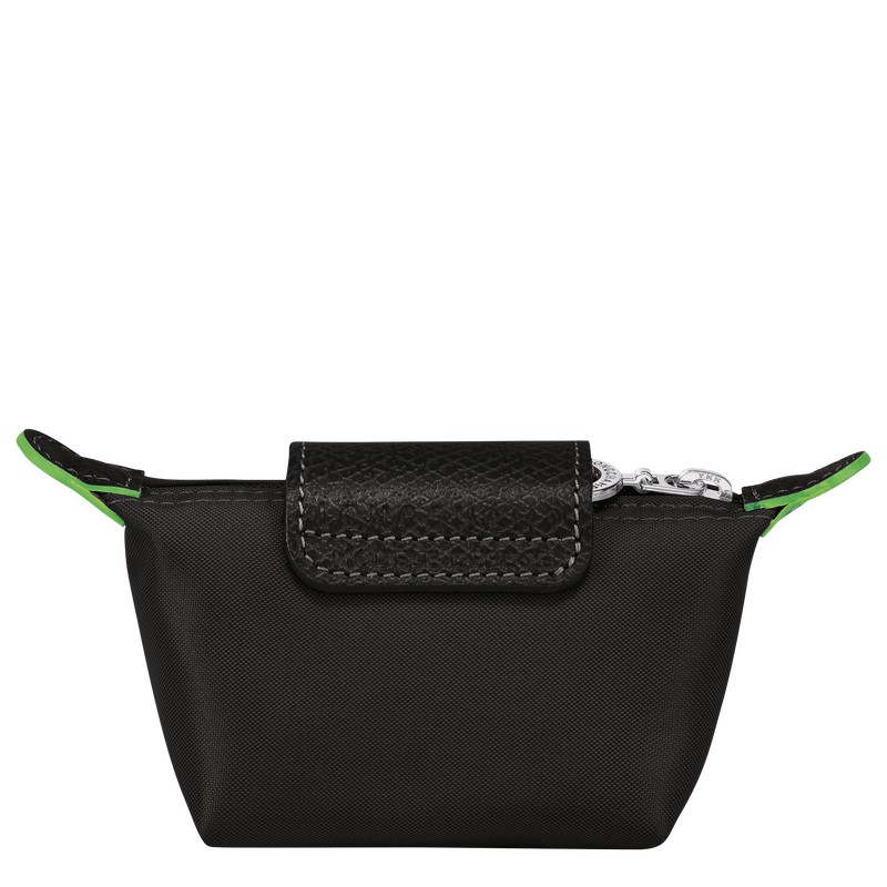 Longchamp Le Pliage Green Coin Purse Schwarz | 0296GERPX