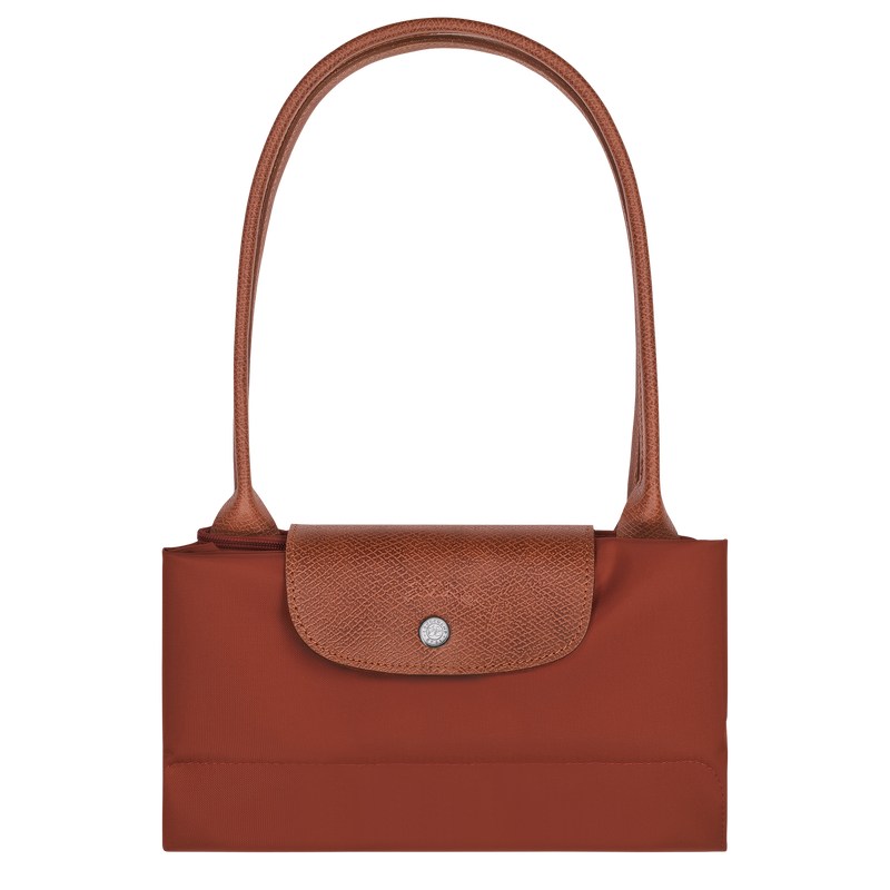 Longchamp Le Pliage Green L Tote Bag Chestnut | 2349MAOCT