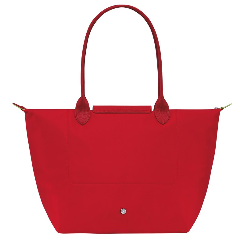 Longchamp Le Pliage Green L Tote Bag Tomato | 6820VRFQX