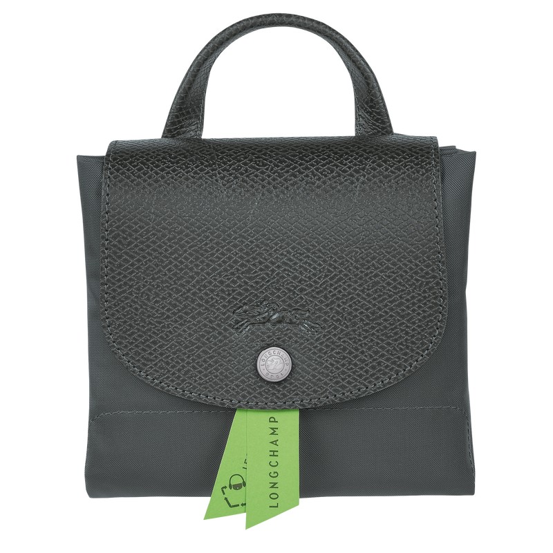 Longchamp Le Pliage Green M Backpack Graphite | 5192SOTEP