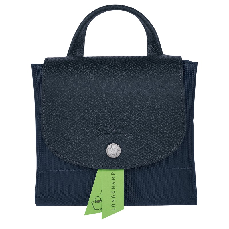 Longchamp Le Pliage Green M Backpack Navy | 2659PJOYN