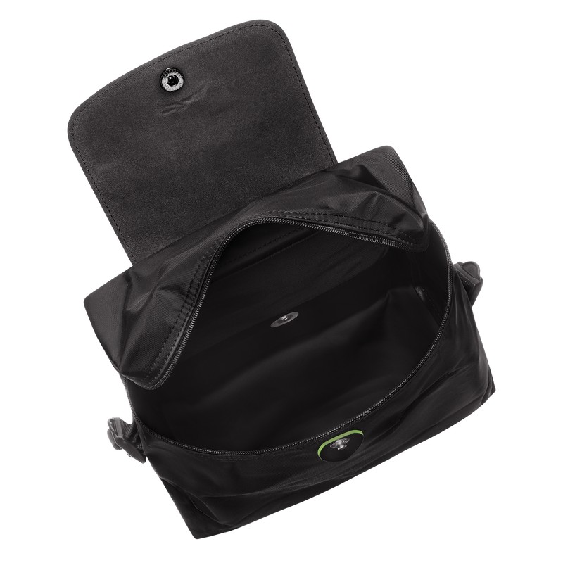 Longchamp Le Pliage Green M Backpack Schwarz | 9310IQEFS