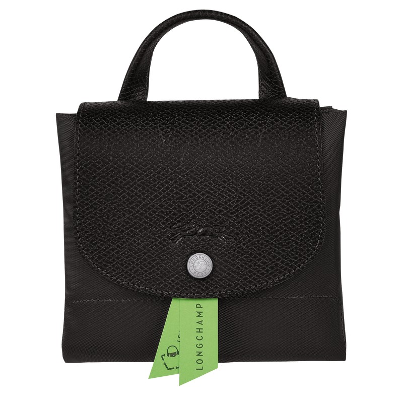 Longchamp Le Pliage Green M Backpack Schwarz | 9310IQEFS