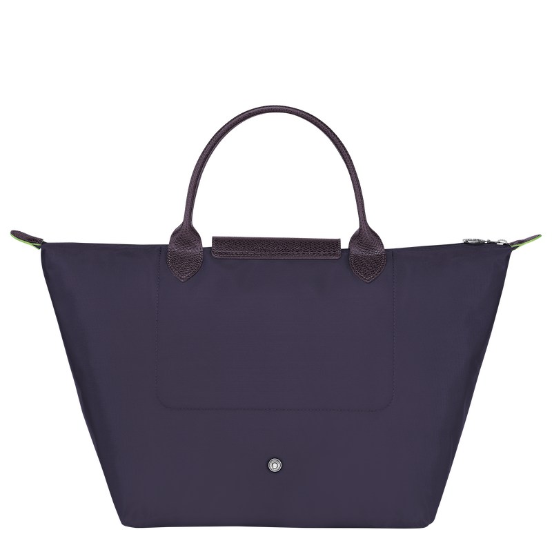 Longchamp Le Pliage Green M Handbag Bilberry | 8452ZXMNP