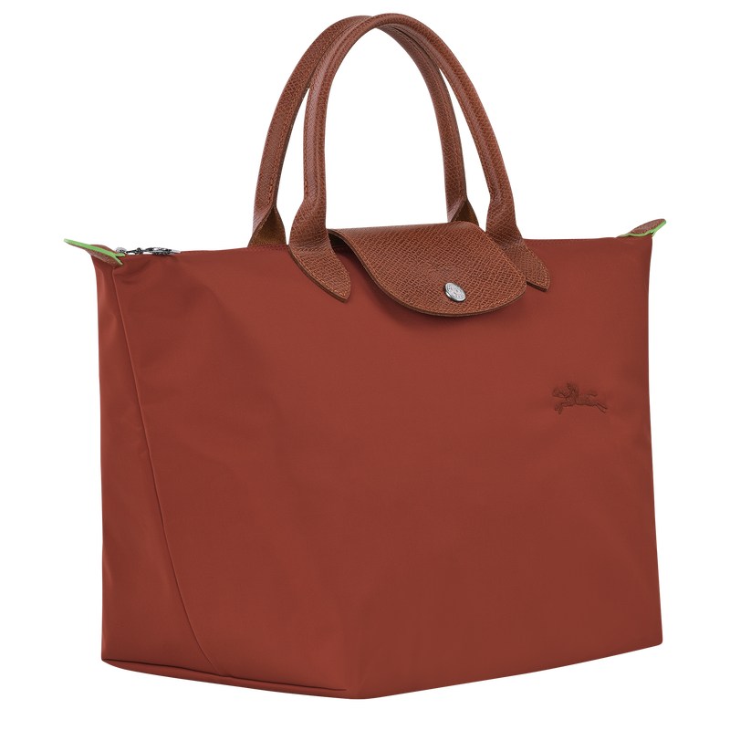 Longchamp Le Pliage Green M Handbag Chestnut | 7690XKAWM