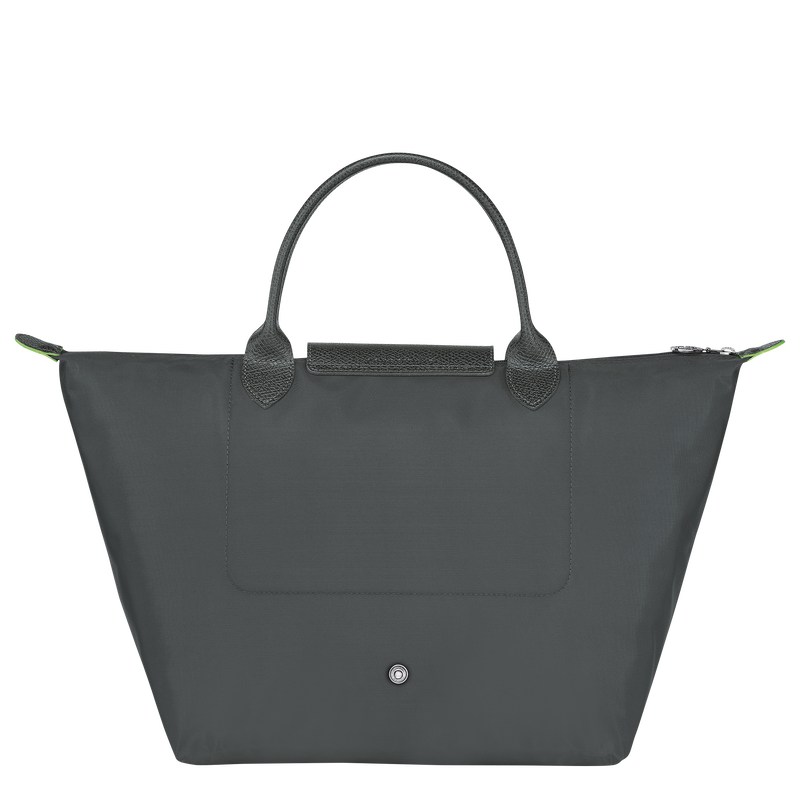 Longchamp Le Pliage Green M Handbag Graphite | 8351QSVPN