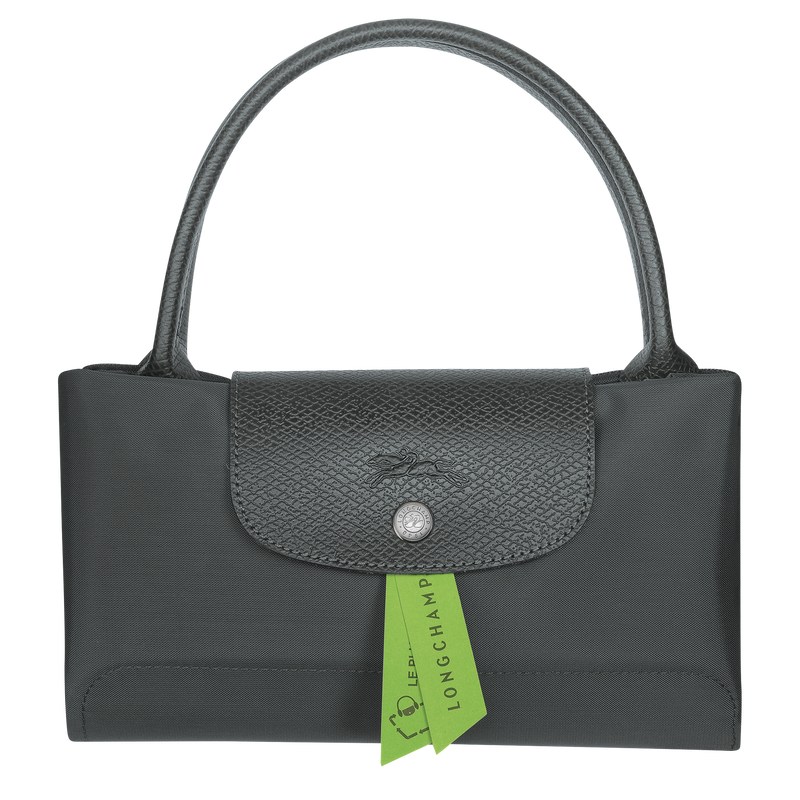 Longchamp Le Pliage Green M Handbag Graphite | 8351QSVPN