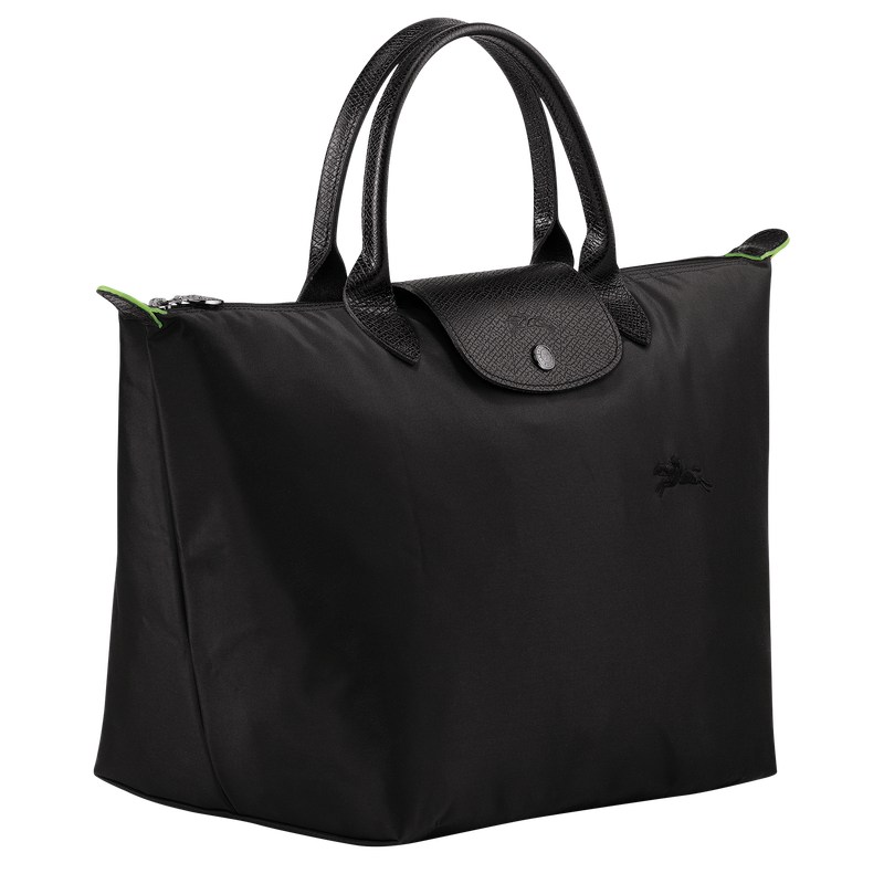 Longchamp Le Pliage Green M Handbag Schwarz | 8540TJSIY