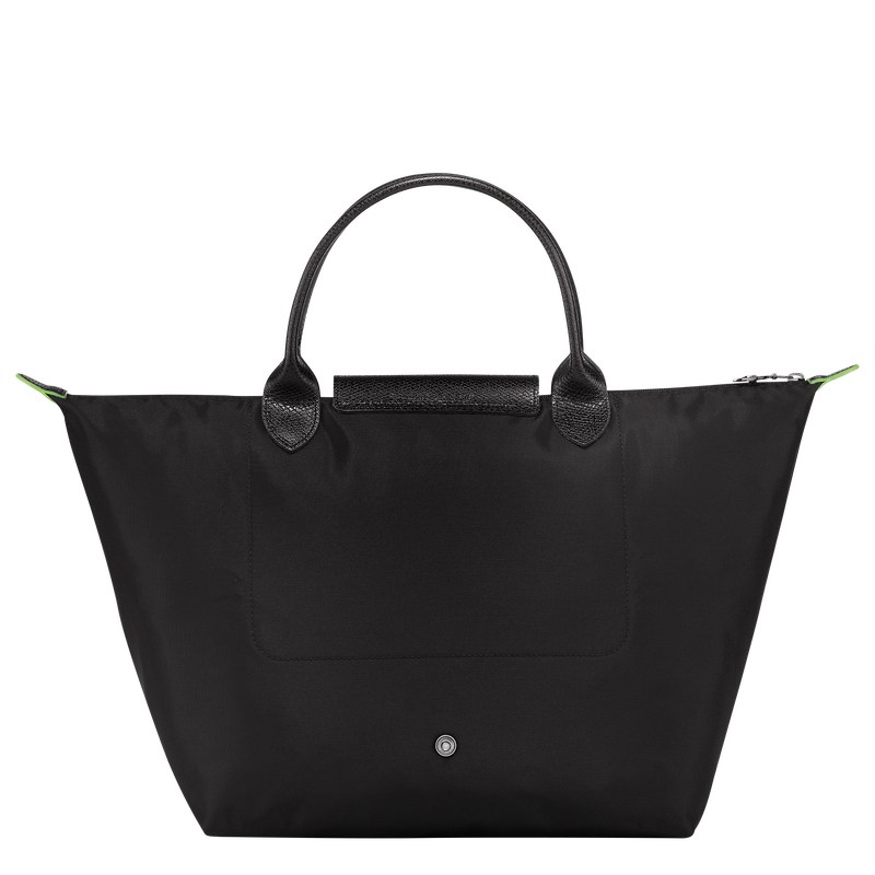 Longchamp Le Pliage Green M Handbag Schwarz | 8540TJSIY