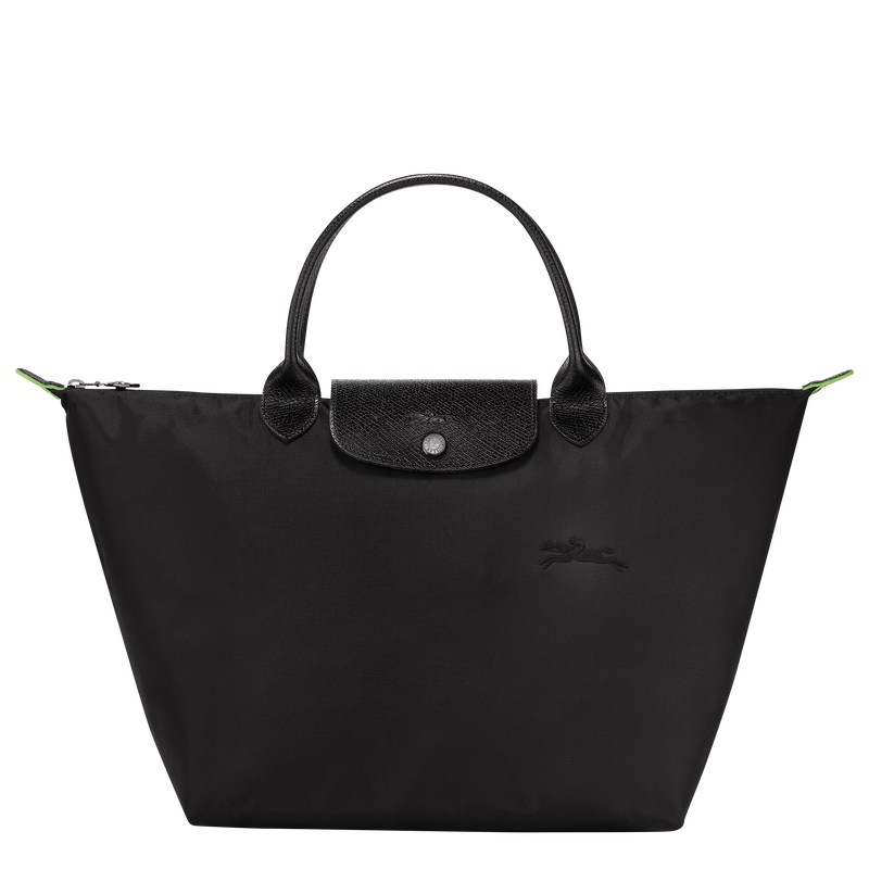 Longchamp Le Pliage Green M Handbag Schwarz | 8540TJSIY