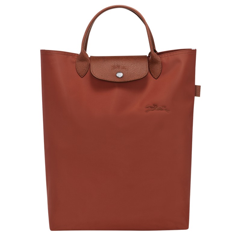 Longchamp Le Pliage Green M Tote Bag Chestnut | 3857DYFRV