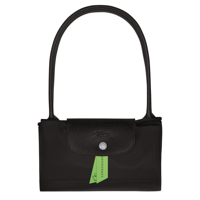 Longchamp Le Pliage Green M Tote Bag Schwarz | 3629LUYZC