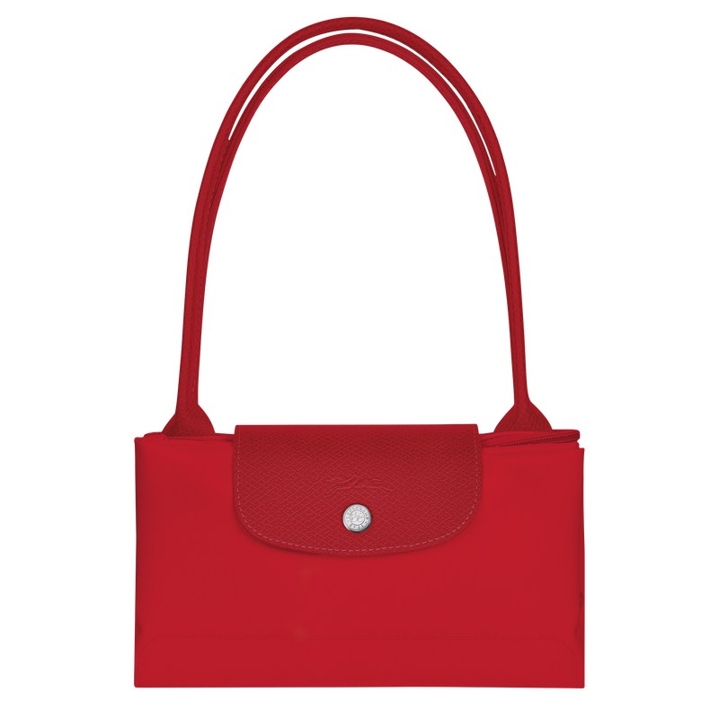 Longchamp Le Pliage Green M Tote Bag Tomato | 6458DQITC