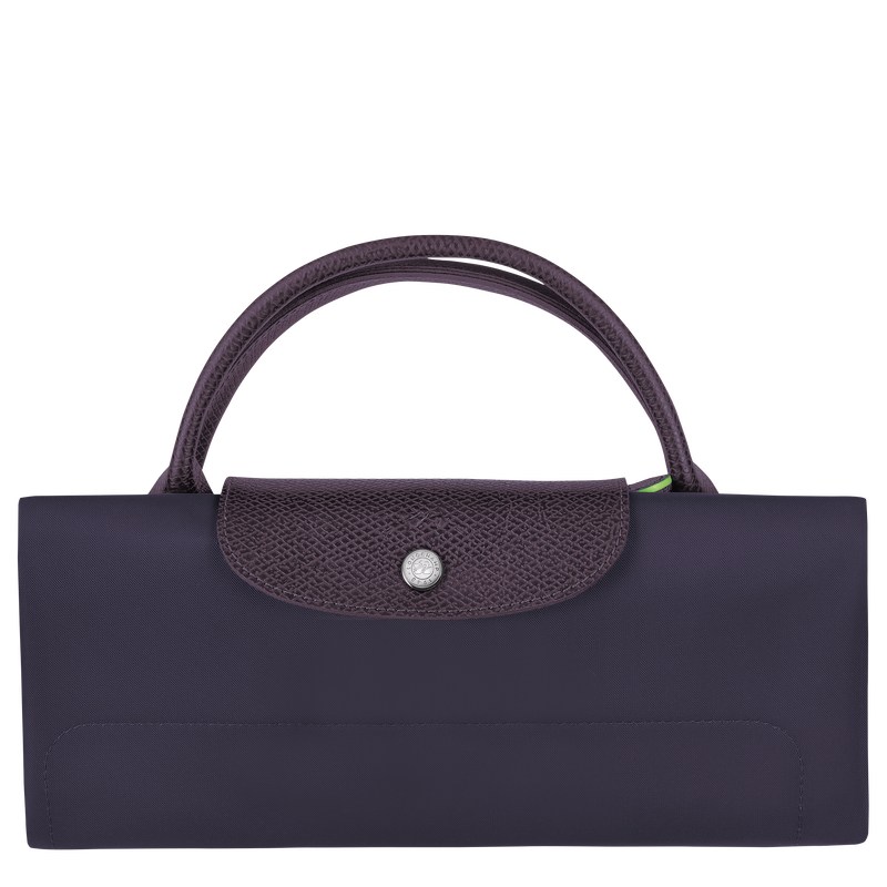 Longchamp Le Pliage Green M Travel Bag Bilberry | 7218MICPO