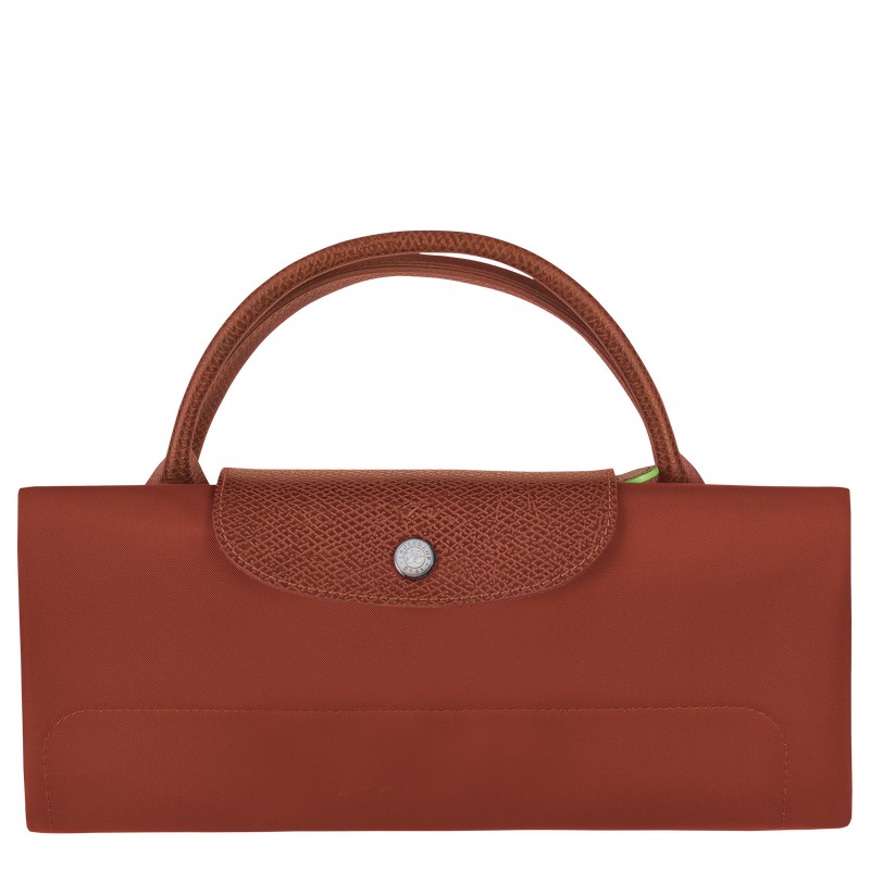 Longchamp Le Pliage Green M Travel Bag Chestnut | 6709KQMSE