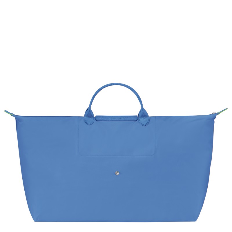 Longchamp Le Pliage Green M Travel Bag Cornflower | 1653PEWJB