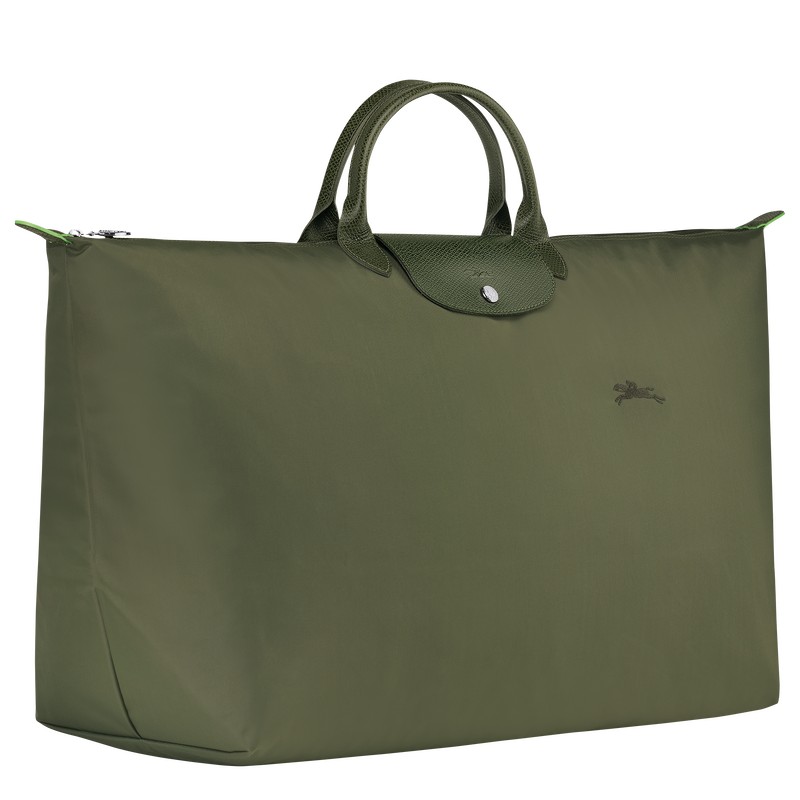 Longchamp Le Pliage Green M Travel Bag Forest | 7301WTMLZ